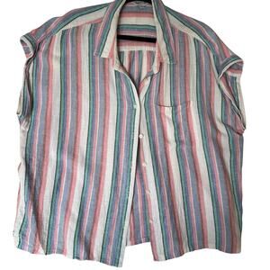 XL ORVIS 100% Cotton Button Up